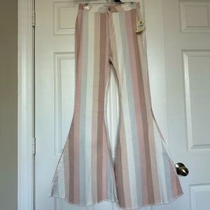 Altar’d State Striped Flare Pants
